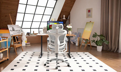 The Best Chair for Jobs with a Lot of Downtime: Sihoo Doro C300 Footrest Version