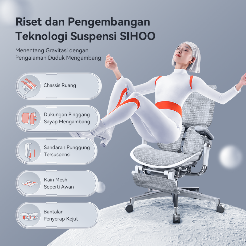Doro S300 "Gravity-Defying" Ergonomic Chair