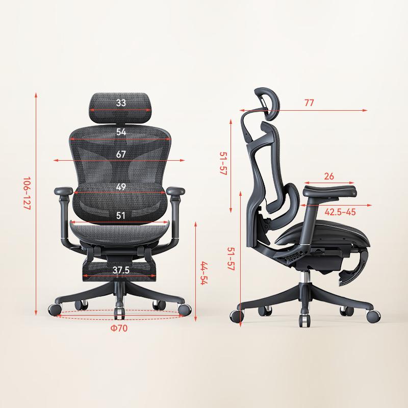 C100-101-JT Doro C100 Kursi Kerja Kantor Ergonomic Furniture