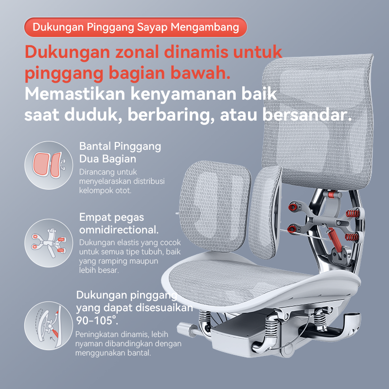 Doro S300 "Gravity-Defying" Ergonomic Chair