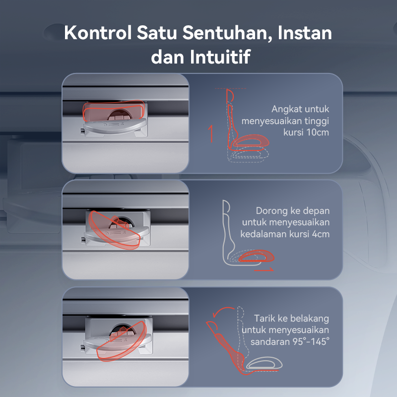 Doro C300 Ergonomic Office Chair with Enhanced Support Headrest