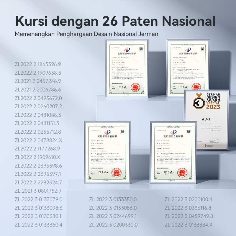 Doro S300 "Gravity-Defying" Ergonomic Chair