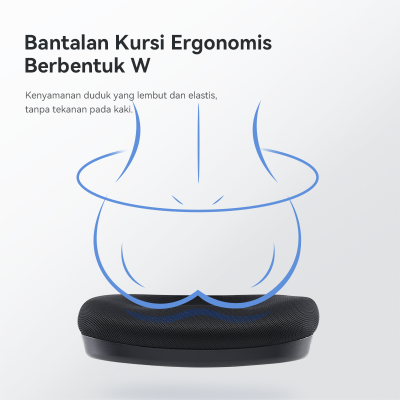 SIHOO Office Chair M56-202 Kursi Kerja Kantor Ergonomic Kursi gaming kursi rumah dengan sandaran kaki