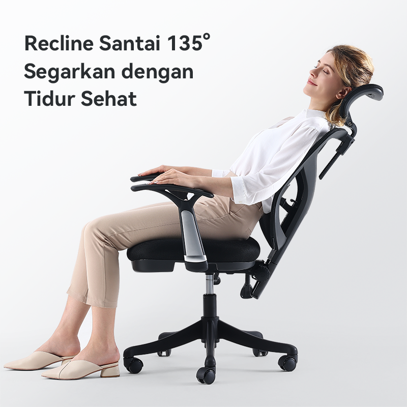 SIHOO Office Chair M56-202 Kursi Kerja Kantor Ergonomic Kursi gaming kursi rumah dengan sandaran kaki