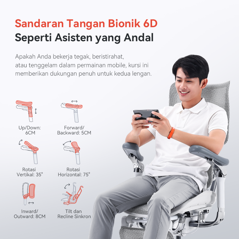 Doro S300 "Gravity-Defying" Ergonomic Chair