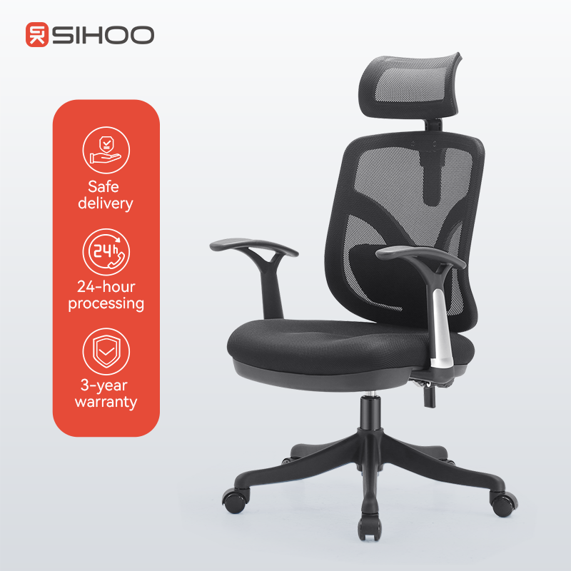 SIHOO Office Chair M56-202 Kursi Kerja Kantor Ergonomic Kursi gaming kursi rumah dengan sandaran kaki