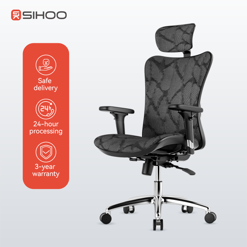 SIHOO Office Chair M57-301 Kursi Kerja Kantor Ergonomic Kursi gaming kursi rumah dengan sandaran kaki