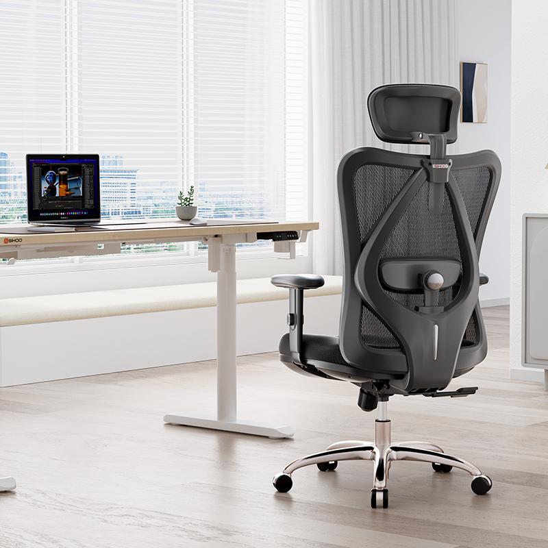 M18 Kursi Busa Jaring Kantor Ergonomis Kursi Kerja empuk nyaman minimalis estetik