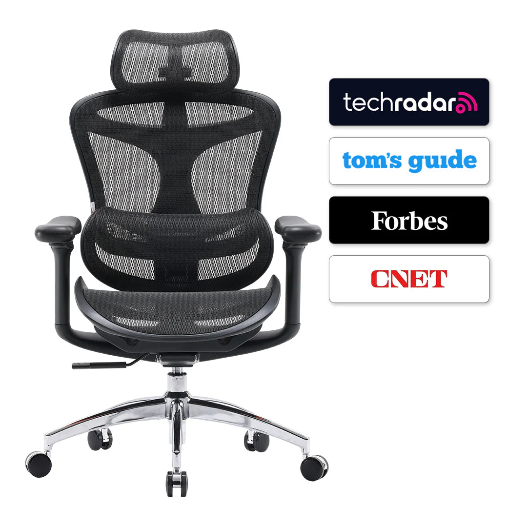 Doro C300 Ergonomic Office Chair with Enhanced Support Headrest