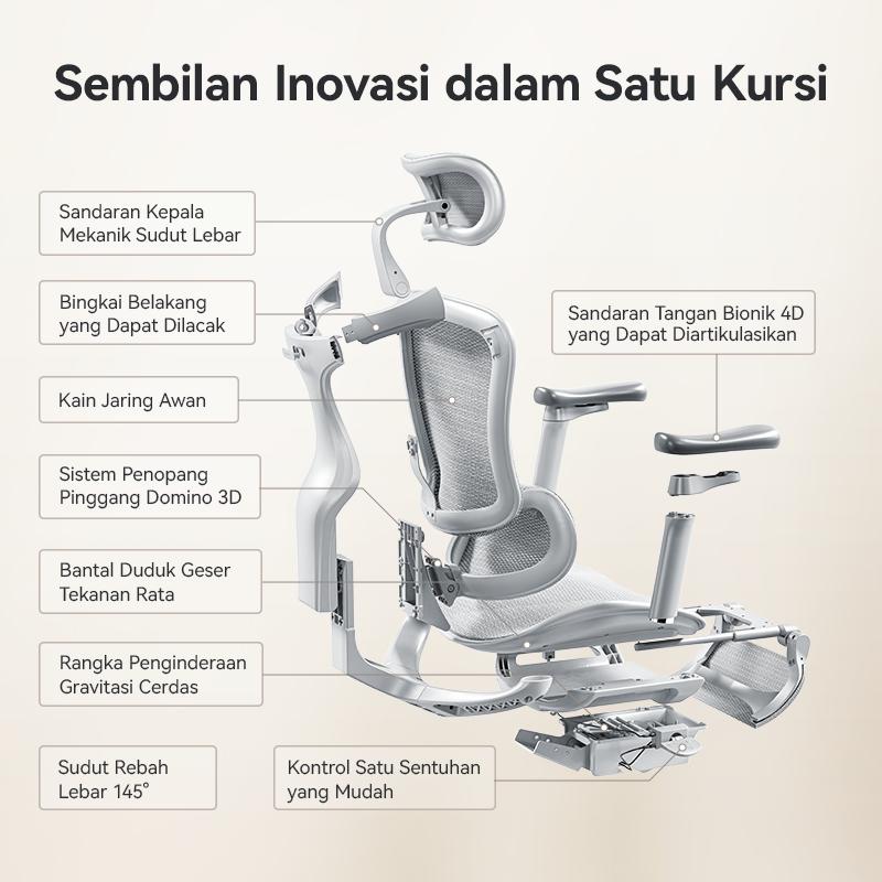 C100 Home And Office Use Kursi Kerja Kantor Ergonomic Chair