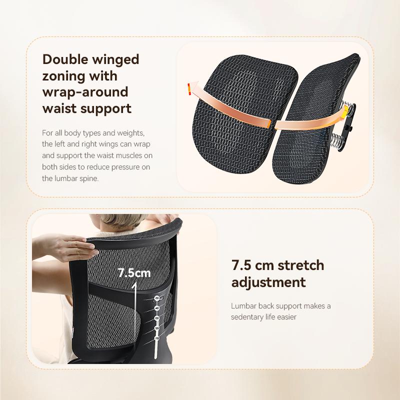 S100 Hitam Doro S100 Kursi Kerja Kantor Ergonomic