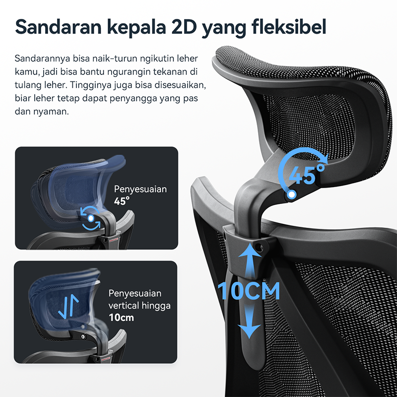 M57 Full Mesh Breathable Office Chair for Sedentary Lifestyle