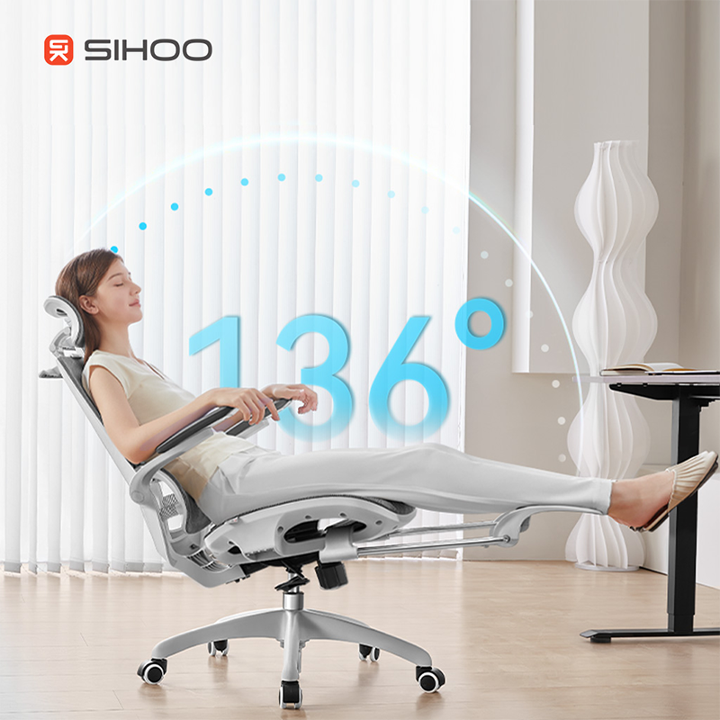 M59AS Ergonomic Office Chair with Dual-Section Backrest