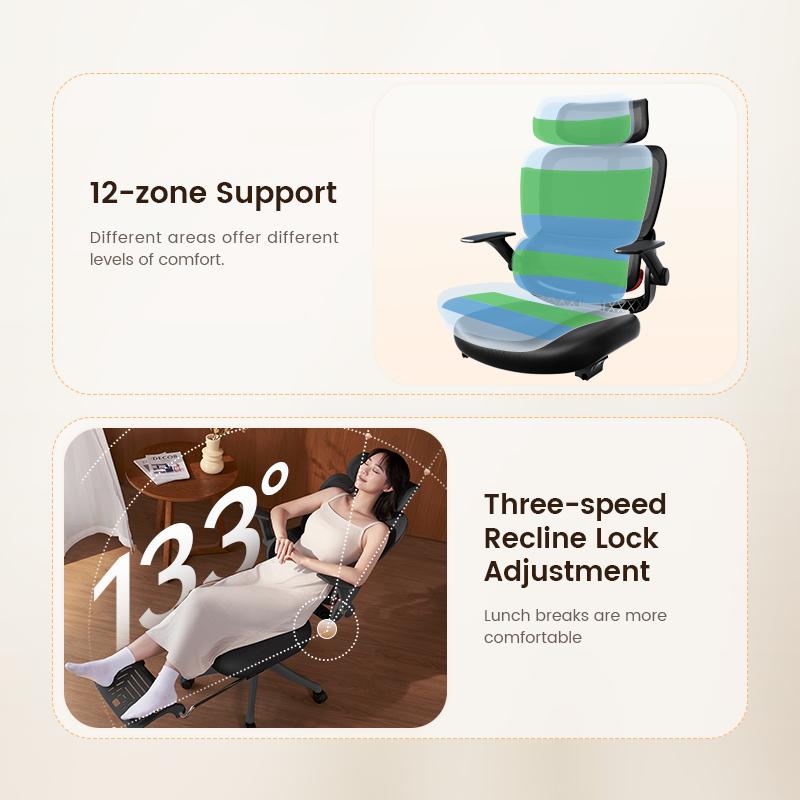 B100 Series Kursi Kerja Kantor Ergonomic Kursi Gaming