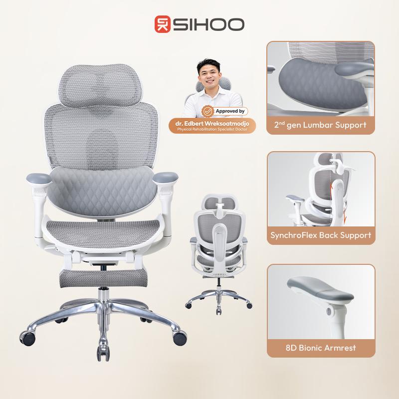 C300 Doro C300 Pro V2 Kursi Kerja Kantor Ergonomic Gaming