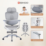C300 Doro C300 Pro V2 Kursi Kerja Kantor Ergonomic Gaming