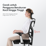 SIHOO Office Chair M56-202 Kursi Kerja Kantor Ergonomic Kursi gaming kursi rumah dengan sandaran kaki