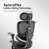 C300 Doro C300 Pro V2 Kursi Kerja Kantor Ergonomic Gaming