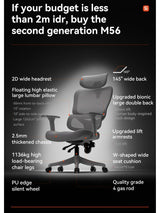 M56C-V2 Abu Kursi Kerja Kantor Ergonomic