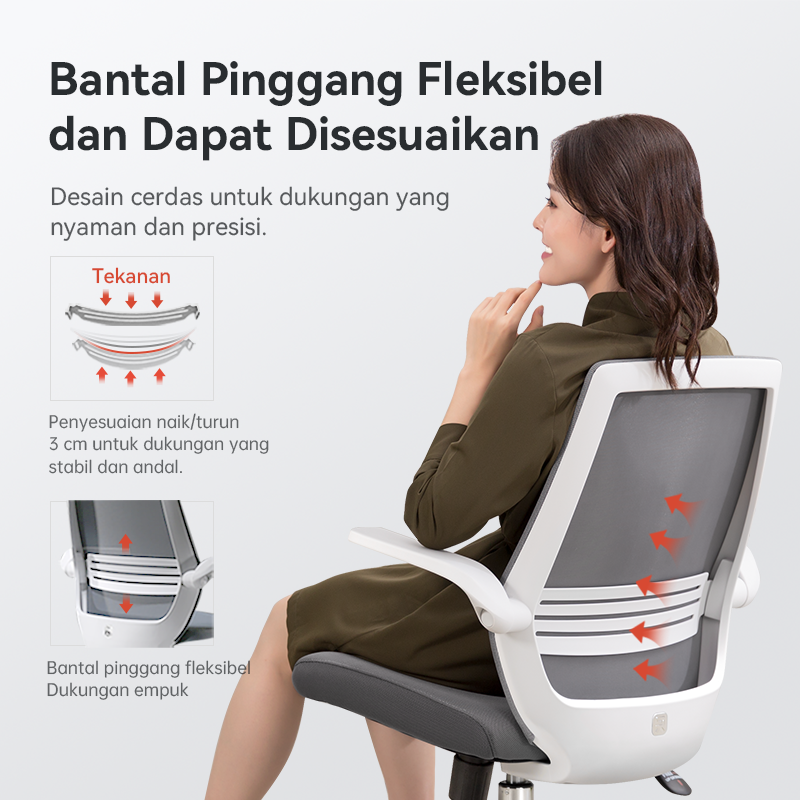 M76 Ergonomic Office Chair with Headrest
