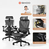M7S – Premium Ergonomic Gaming Chair | Full Mesh | Reclining | 3D Airflow | BIFMA Tested