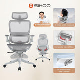 B100 Series Kursi Kerja Kantor Ergonomic Kursi Gaming