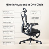 C100-101-JT Doro C100 Kursi Kerja Kantor Ergonomic Furniture