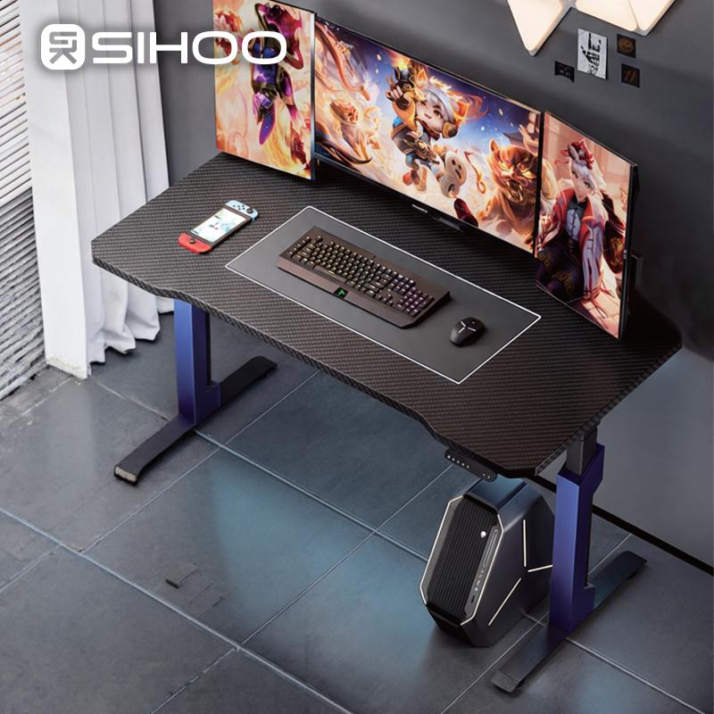 VD1S Meja Gaming Meja Komputer Meja Kerja Meja PC Gaming Computer Desk