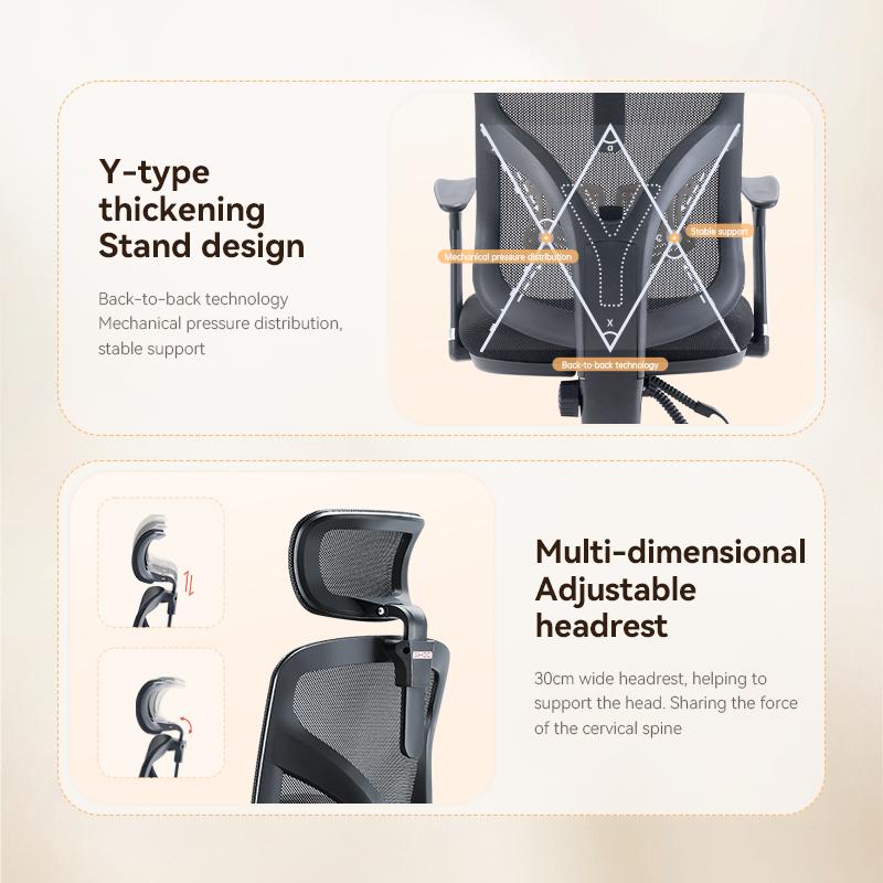 M56-202 Kursi Kerja Kantor Ergonomic