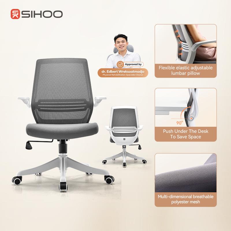 M76 Kursi Kerja Kantor Ergonomic