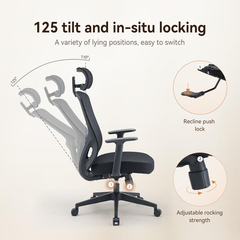 M107 Kursi Kerja Kantor Ergonomic