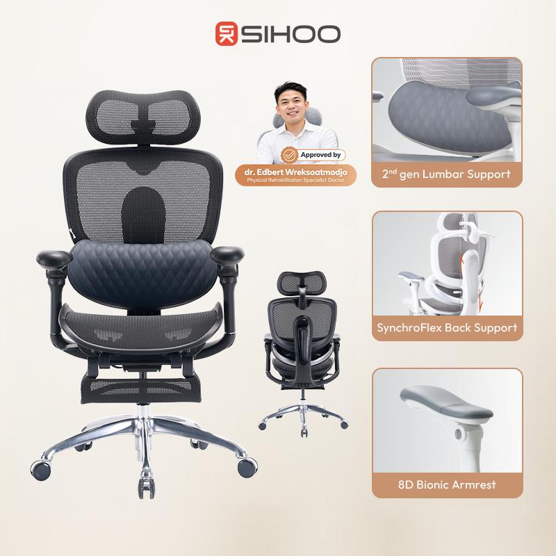 C300 Doro C300 Pro V2 Kursi Kerja Kantor Ergonomic Gaming