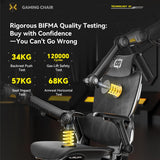 M7S – Premium Ergonomic Gaming Chair | Full Mesh | Reclining | 3D Airflow | BIFMA Tested