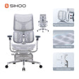 SIHOO Office Chair AU-1B-302 Doro S300 Kursi Kerja Kantor Ergonomic