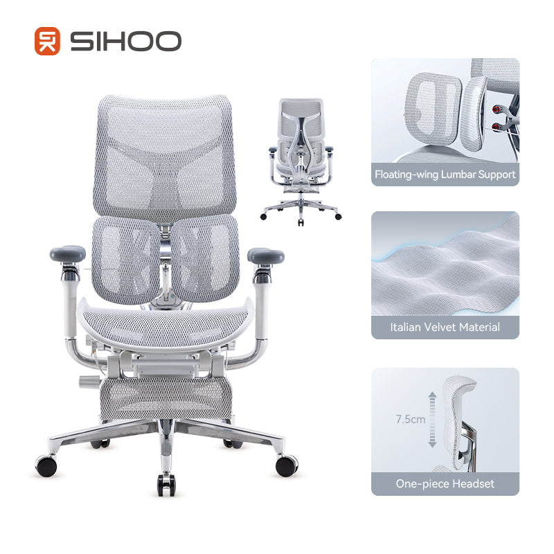 SIHOO Office Chair AU-1B-302 Doro S300 Kursi Kerja Kantor Ergonomic